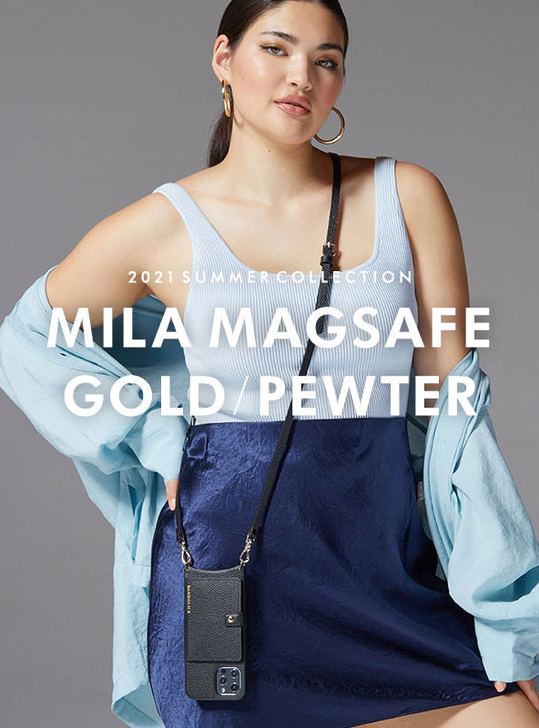 MILA MAGSAFE GOLD / PEWTER