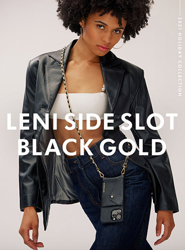 【販売開始】LENI SIDE SLOT BLACK GOLD
