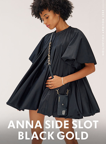 【販売開始】ANNA SIDE SLOT BLACK GOLD / ANNA SIDE SLOT BLACK SILVER