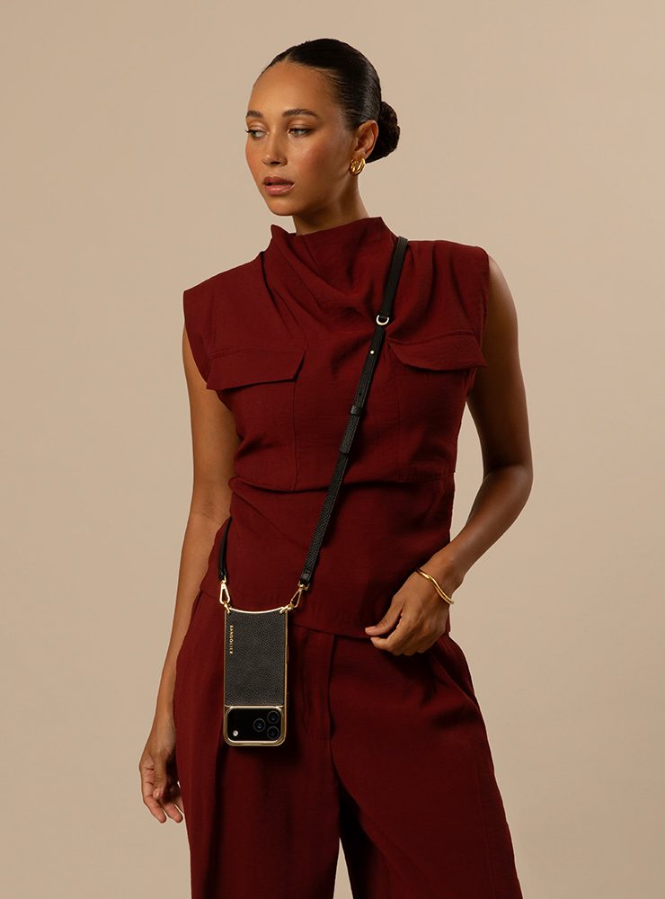 バンドリヤー✳︎Bandolier GABRIELLE✳︎クロスボディ✳︎スカラップ