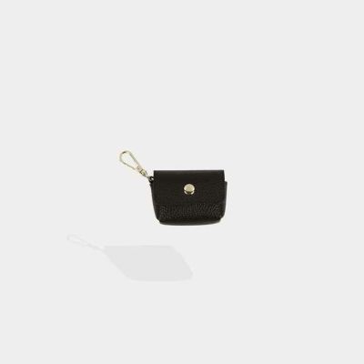 MINI HEART POUCH BLACK GOLD ミニハート ポーチ ブラックゴールド 