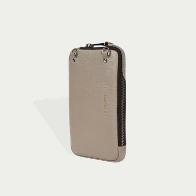 iPhone・Android対応】EMMA PHONE POUCH GREIGE エマ フォンポーチ 