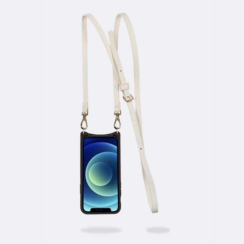 【iPhone 12 Pro/12】DONNA SIDE SLOT WHITE ドナー サイド スロット ホワイト