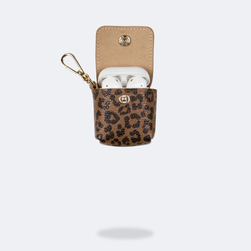 AirPods POUCH LEOPARD エアーポッズ ポーチ レオパード