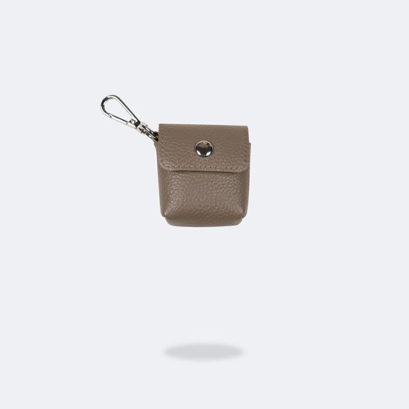 AirPods POUCH DARK TAUPE エアーポッズ ポーチ ダーク トープ