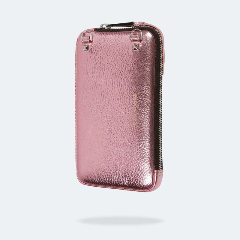 EXPANDED METALLIC PINK POUCH エキスパンデッド メタリック ピンク ポーチ