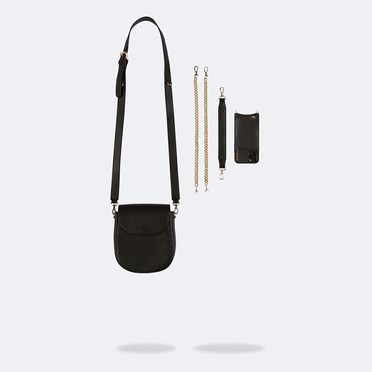 Iphone Se 8 7 6s 6 Shay Black Bag シェイ ブラック バッグ バンドリヤー Bandolier 日本公式サイト Iphoneケース