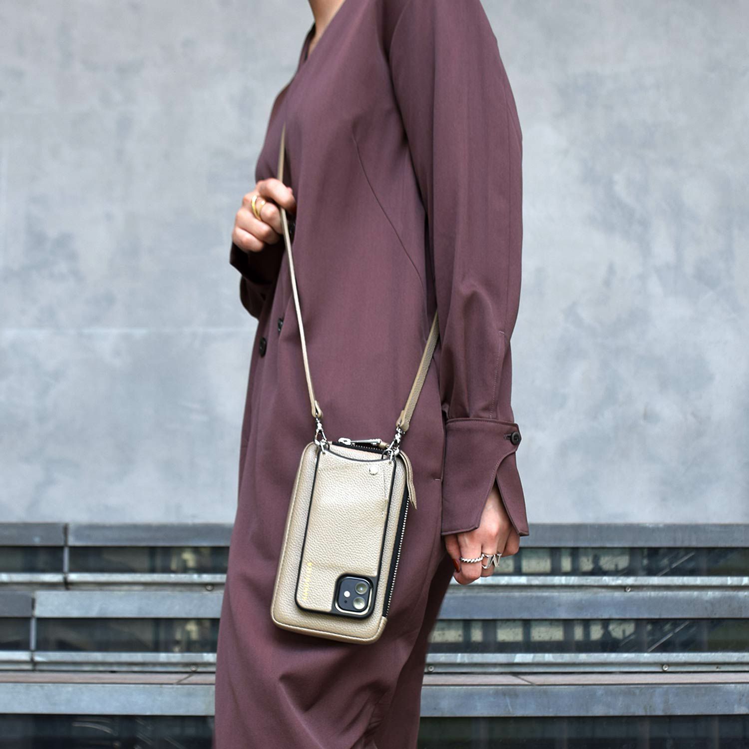 【日本限定】EXPANDED LIGHT TAUPE POUCH エキスパンデッド ライトトープ ポーチ