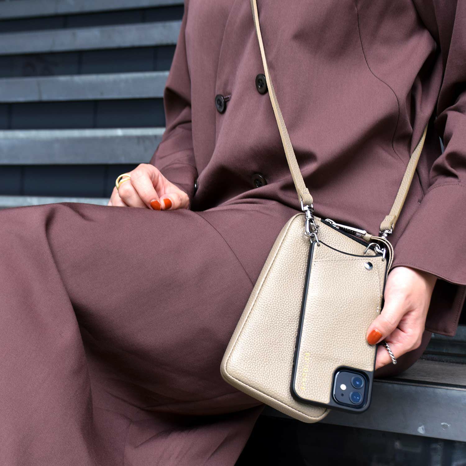 【日本限定】EXPANDED LIGHT TAUPE POUCH エキスパンデッド ライトトープ ポーチ