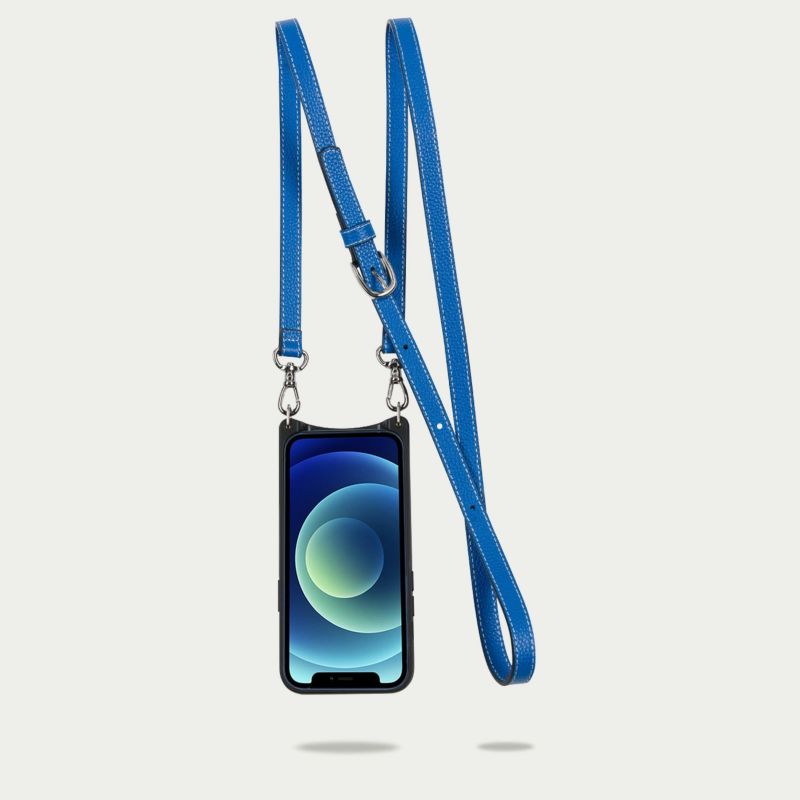 【iPhone 12/12 Pro】 CASEY SIDE SLOT PLC BLUE ケイシー サイドスロット パレスブルー
