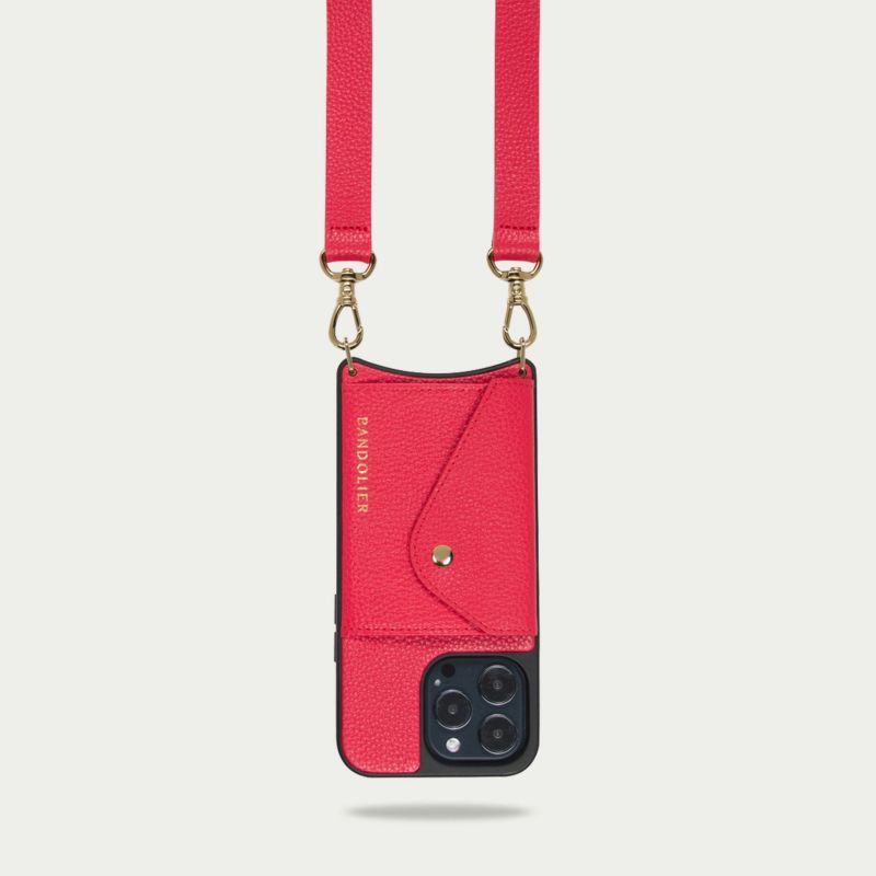 【iPhone 13 Pro Max】 HAILEY SIDE SLOT POPPY RED ヘイリー サイドスロット ポピーレッド
