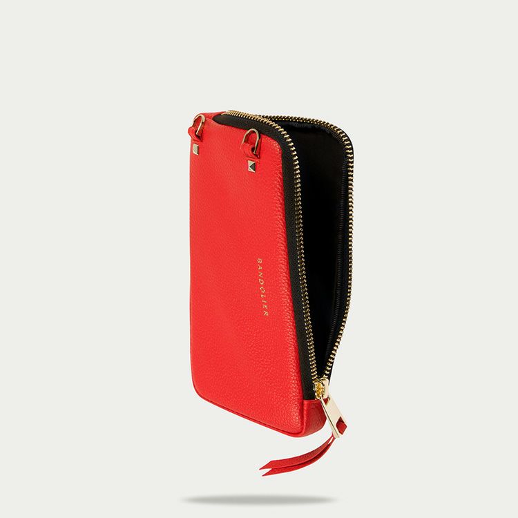 EXPANDED POPPY RED POUCH