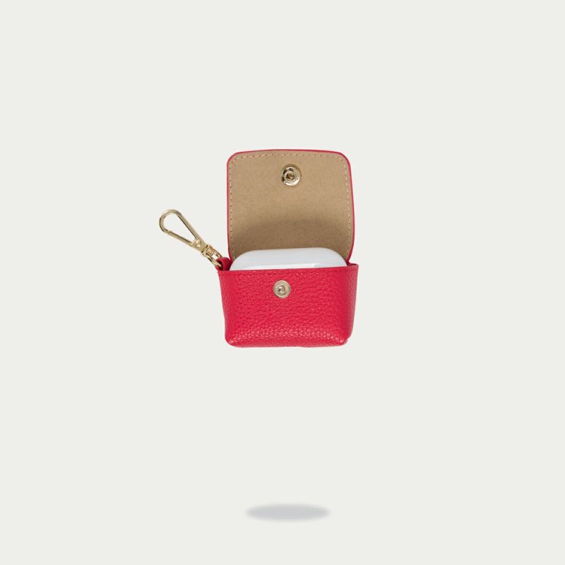 AirPods 3 POUCH POPPY RED エアーポッズ 3 ポーチ ポピーレッド