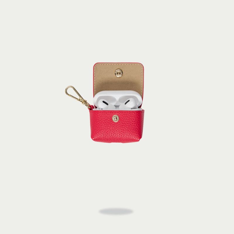 AirPods 3 POUCH POPPY RED エアーポッズ 3 ポーチ ポピーレッド