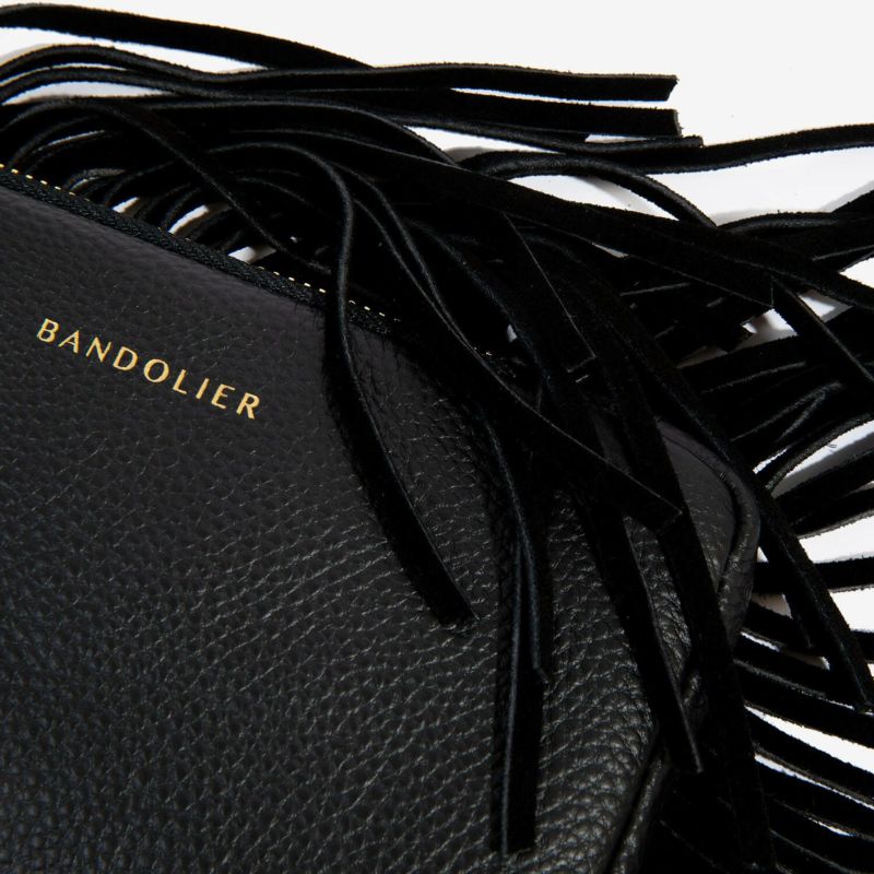 EXPANDED FRINGE POUCH BLACK エキスパンデット フリンジ ポーチ