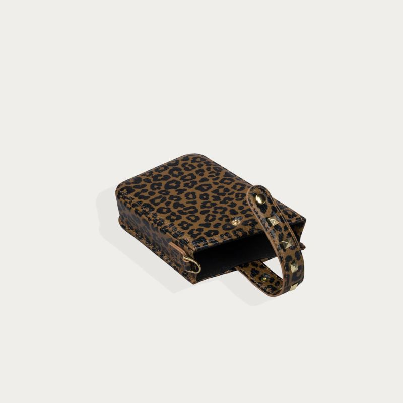 iPhone・Android対応】EMMA PHONE POUCH DARK LEOPARD エマ フォンポーチ ダークレオパード | バンドリヤー( BANDOLIER) 日本公式サイト | iPhoneケース