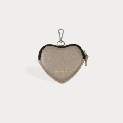 MINI HEART POUCH BLACK GOLD ミニハート ポーチ ブラックゴールド