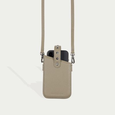 iPhone・Android対応】EMMA PHONE POUCH BLACK GOLD エマ フォンポーチ 