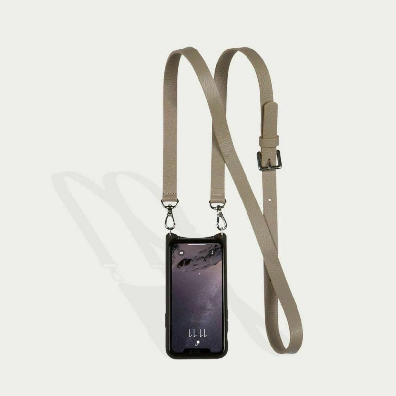 バンドリヤー　iPhone15pro ハート 15 Series】HAILEY GREIGE MINI HEART POUCH SET ヘイリー