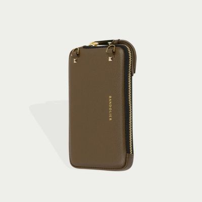 EXPANDED FOREST BROWN POUCH エキスパンデッド フォレストブラウン ポーチ