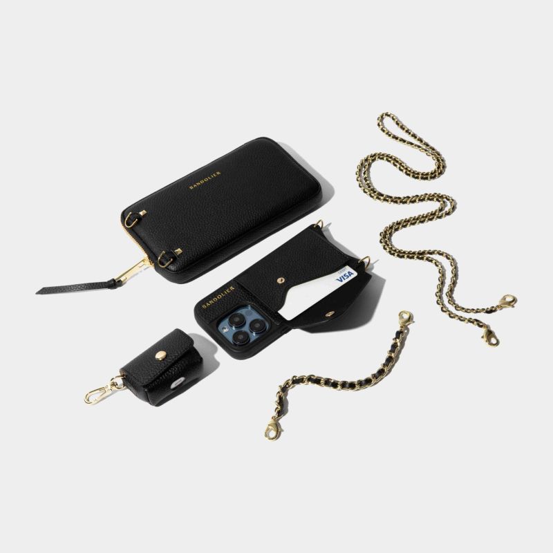 新品未使用 バンドリヤー リリー ストラップセット ブラック ゴールド Amazon.co.jp: [バンドリヤー] ストラップ スマホストラップ