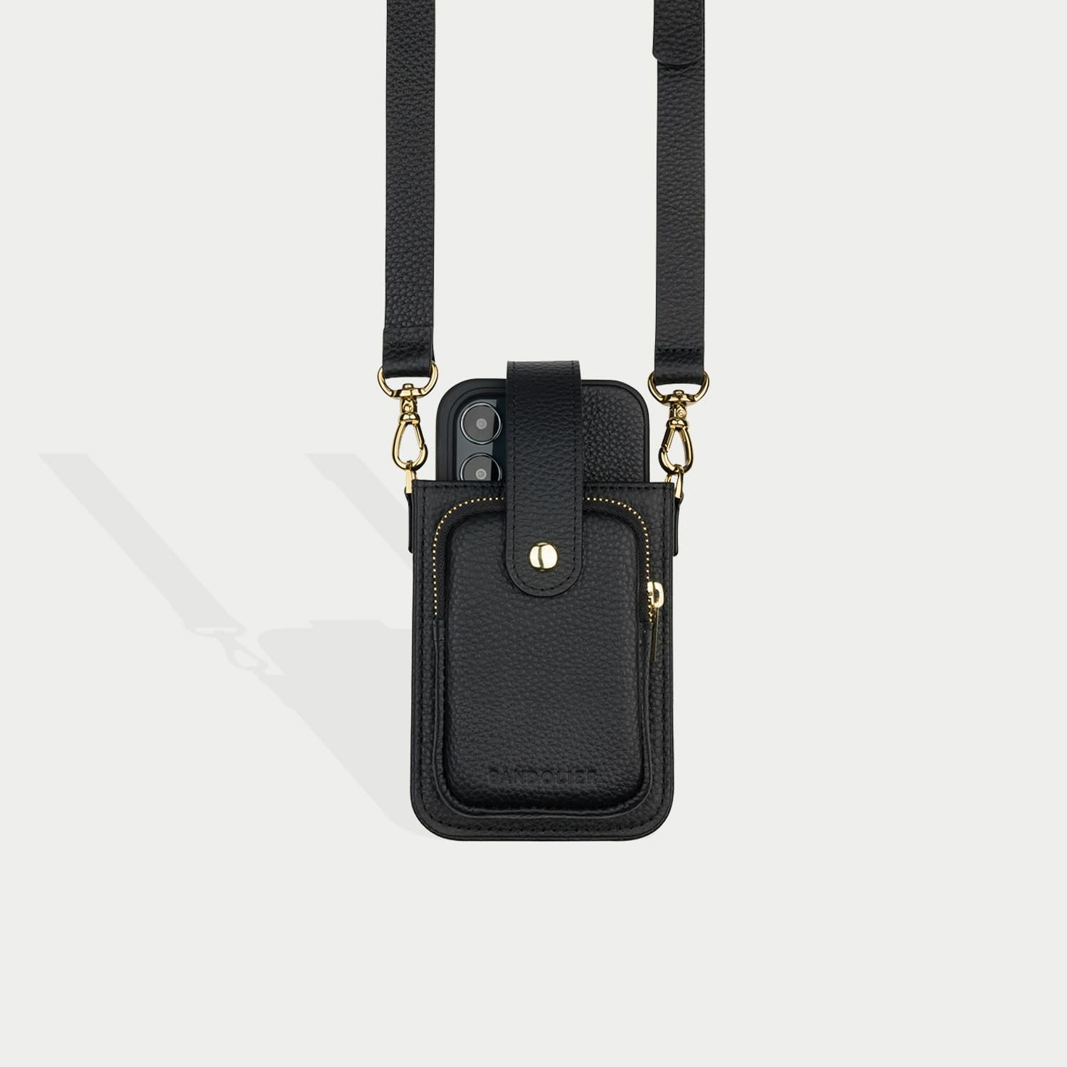 iPhone・Android対応】HAILEY PHONE POUCH GOLD ヘイリー フォンポーチ 