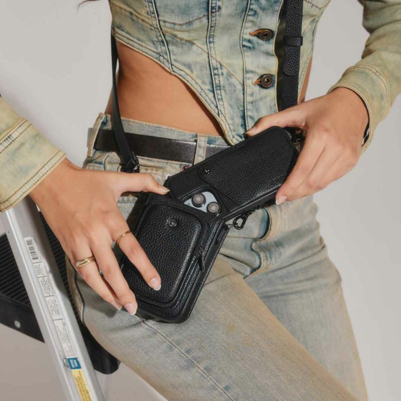iPhone・Android対応】HAILEY PHONE POUCH PEWTER ヘイリー