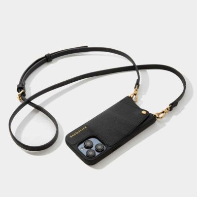 iPhone・Android対応】EMMA PHONE POUCH BLACK GOLD エマ フォンポーチ ブラックゴールド | バンドリヤー(BANDOLIER)  日本公式サイト | iPhoneケース