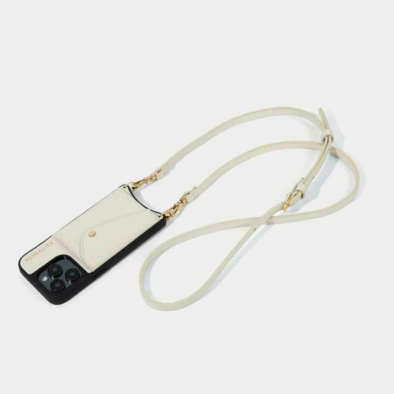 BANDOLIERドナーサイドスロット ホワイト iPhone13 ProMax Amazon.co.jp: BANDOLIER バンドリヤー iPhone 13 Pro Max
