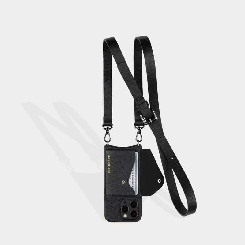 【BANDOLIER】ヘイリーサイドスロットピューターiPhone16pro 16 Series】 HAILEY SIDE SLOT SILVER ヘイリー サイドスロット