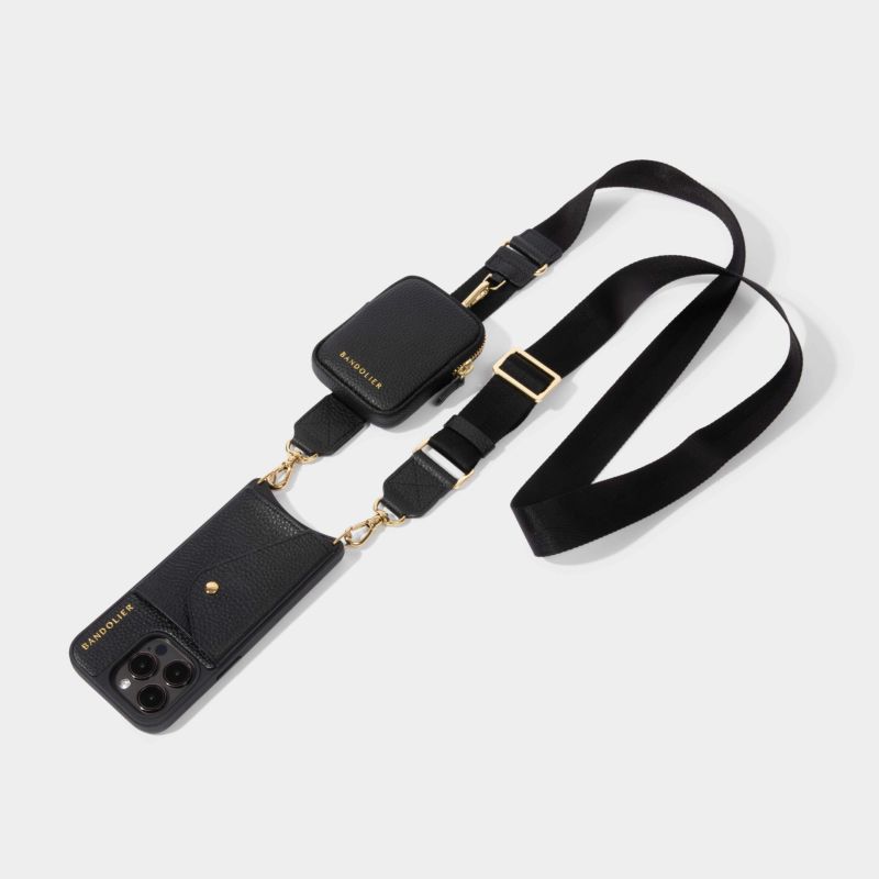 iPhone - BANDOLIER ポーチ　ストラップセット iPhone 】ショルダー付きスマホケースにバンドリヤーを選んだ
