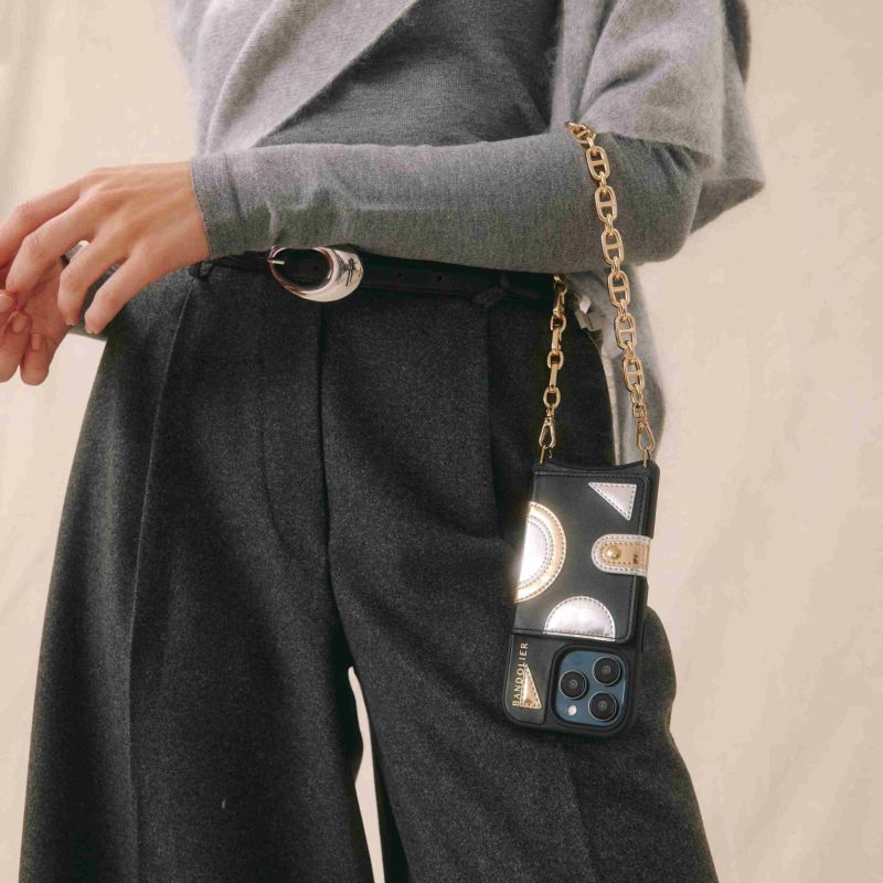 ★追跡&関税込【BANDOLIER】ISLA MAGSAFEリスレット 15 Series】ISLA METALLIC MAGSAFE GOLD アイラ メタリック