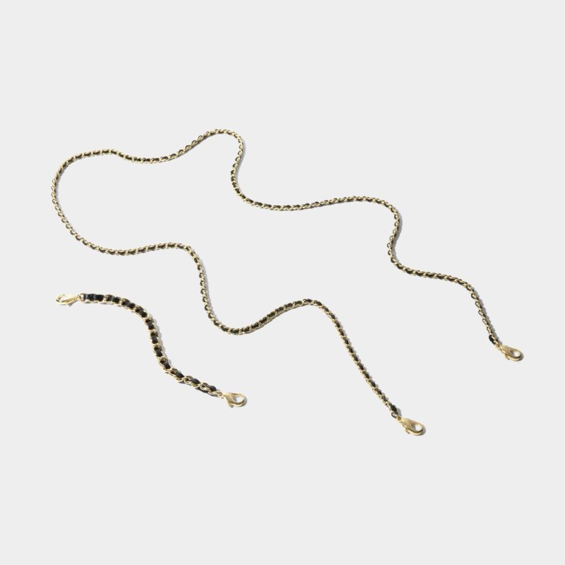 新品未使用 バンドリヤー リリー ストラップセット ブラック ゴールド LILY STRAP SET BLACK リリー ストラップセット ブラック