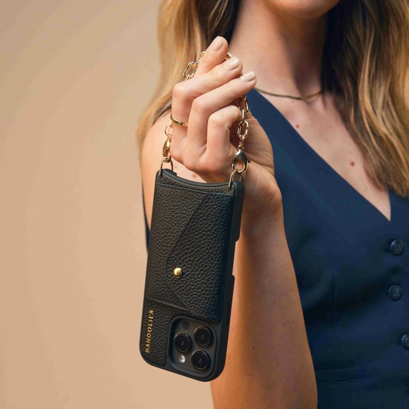 ◆完売必須◆【Bandolier】★iPhoneケース★ GIA CHROME Gia Chrome Crossbody Phone Case - Chrome Gold/Gold – Bandolier