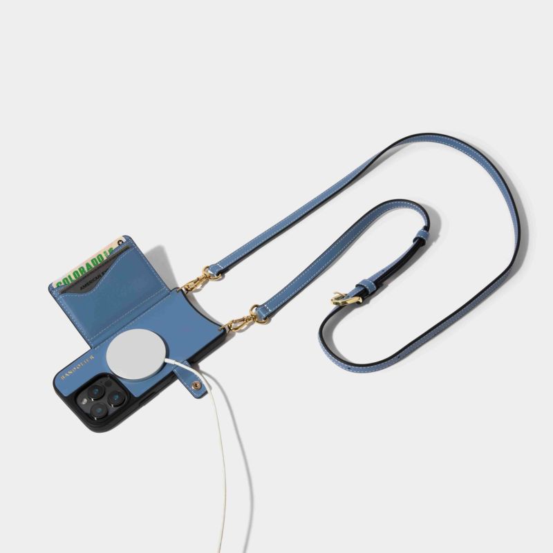 16 Series】 CASEY MAGSAFE SMOOTH BLUE ケイシー マグセーフ