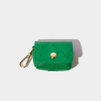 AirPods Pro POUCH SNAKE GREEN エアーポッズ プロ ポーチ スネークグリーン