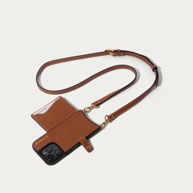 BANDOLIERISLA CASEY MAGSAFE 16/15/14 スマホケース 日本完売品 15 Series】 CASEY Magsafe SIENNA GOLD ケイシー マグセーフ